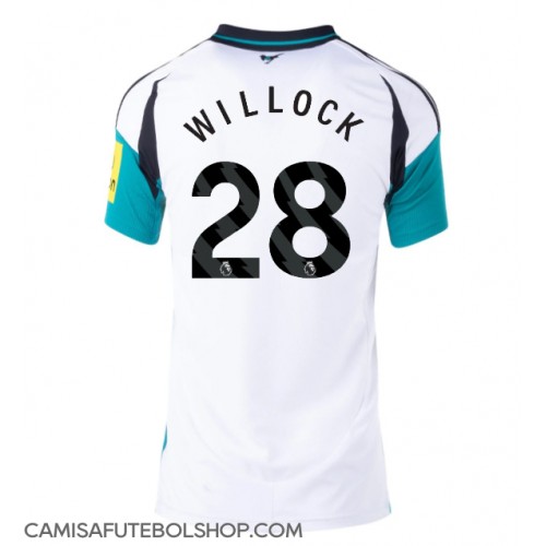 Camisa de time de futebol Newcastle United Joe Willock #28 Replicas 2º Equipamento Feminina 2024-25 Manga Curta